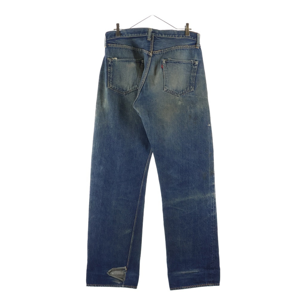 Levi's(リーバイス) 50S VINTAGE 501XX 53モデル ボタン裏ツメ刻印 両面タブ 均等V オフセットループ フラット隠しリベット 通常R ヴィンテージ ボタンフライデニムパンツ