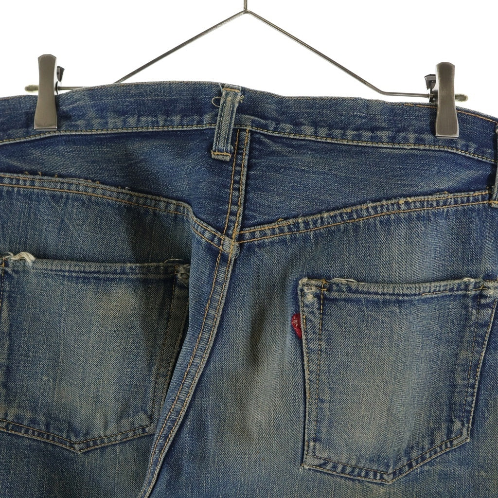 Levi's(リーバイス) 50S VINTAGE 501XX 53モデル ボタン裏ツメ刻印 両面タブ 均等V オフセットループ フラット隠しリベット 通常R ヴィンテージ ボタンフライデニムパンツ