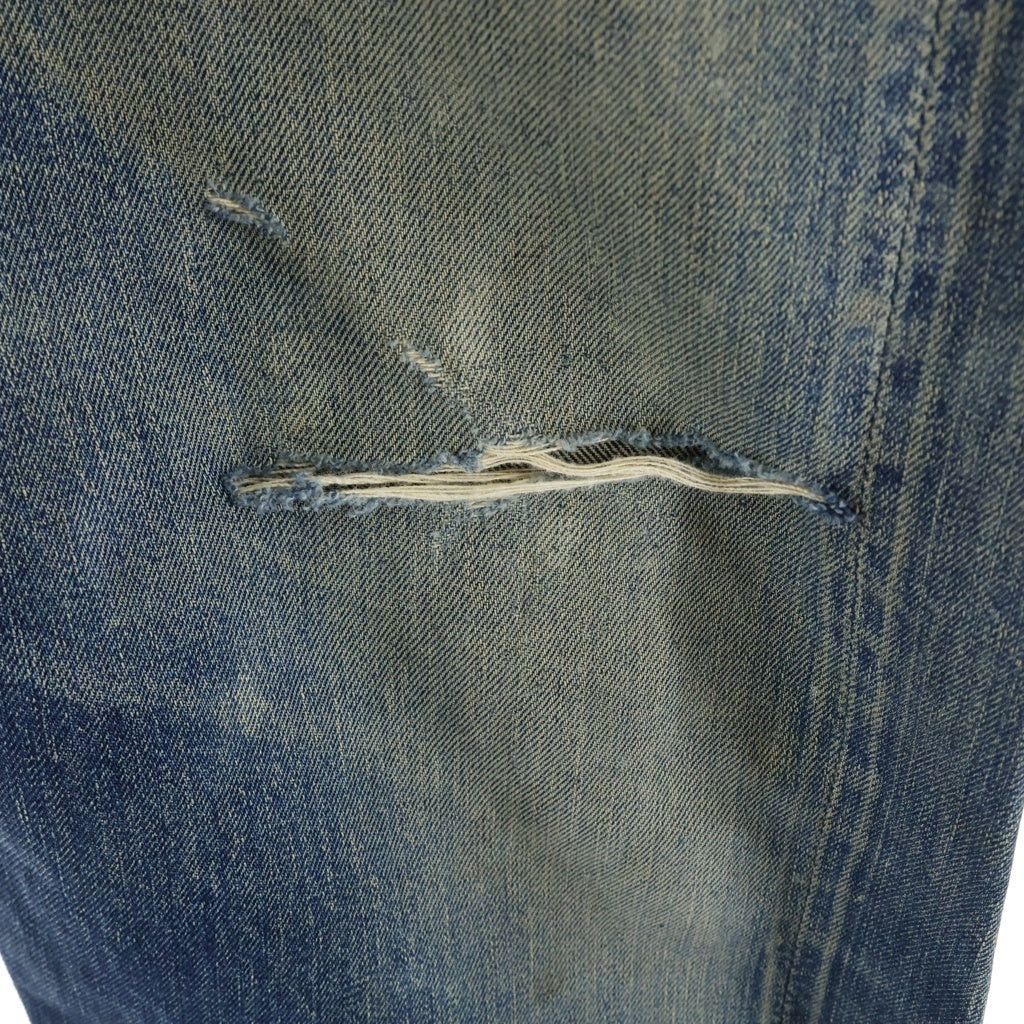 Levi's(リーバイス) 50S VINTAGE 501XX 53モデル ボタン裏ツメ刻印 両面タブ 均等V オフセットループ フラット隠しリベット 通常R ヴィンテージ ボタンフライデニムパンツ