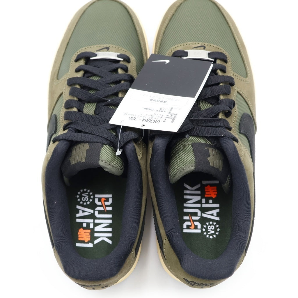 NIKE(ナイキ) ×UNDEFEATED AIR FORCE 1 LOW SP アンディフィーテッド ローカットスニーカー カーキ US9/27cm DH3064-300