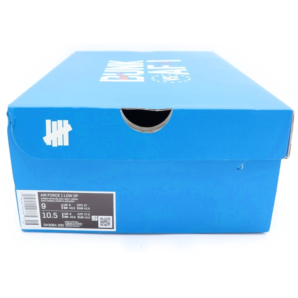 NIKE(ナイキ) ×UNDEFEATED AIR FORCE 1 LOW SP アンディフィーテッド ローカットスニーカー カーキ US9/27cm DH3064-300