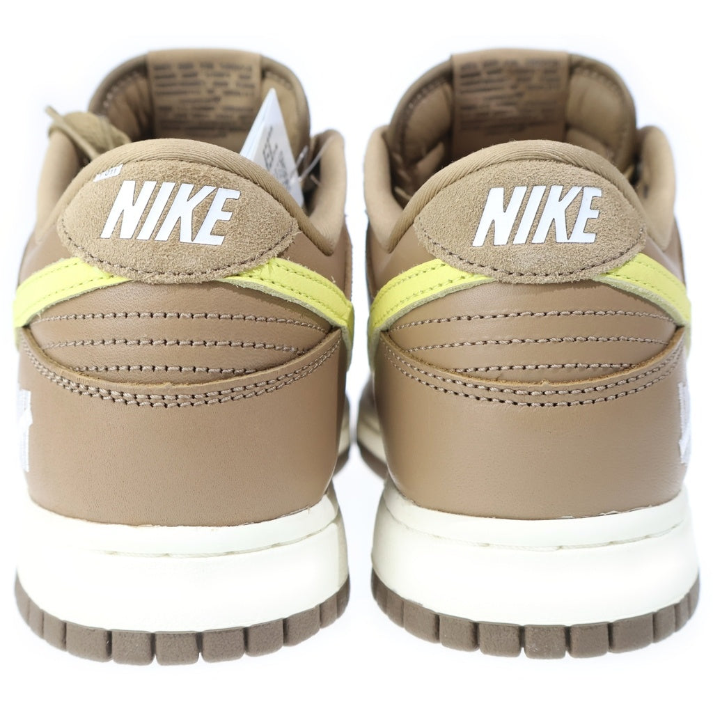 NIKE(ナイキ) ×UNDEFEATED DUNK LOW SP CANTEEN LEMON FROST PALOMINO キャンティーン レモンフロスト パロミノ ローカットスニーカー US9.5/27.5cm DH3061-200