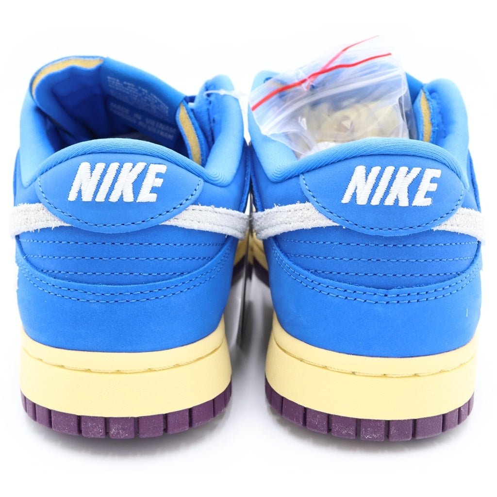 NIKE(ナイキ) ×UNDEFEATED DUNK LOW SP アンディフィーテッド ダンク ローカットスニーカー ブルー US9.5/27.5cmcm DH6508-400