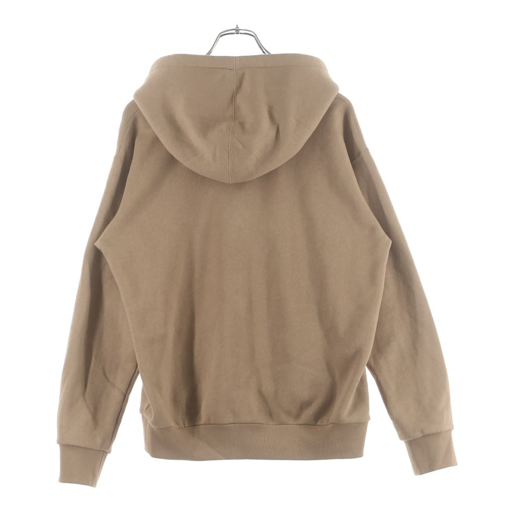 GUCCI(グッチ) 21SS ×THE NORTH FACE COTTON HOODIE ザノースフェイス コットンフロントロゴプリント プルオーバースウェットフーディー パーカー ブラウン 615061 XJDBY