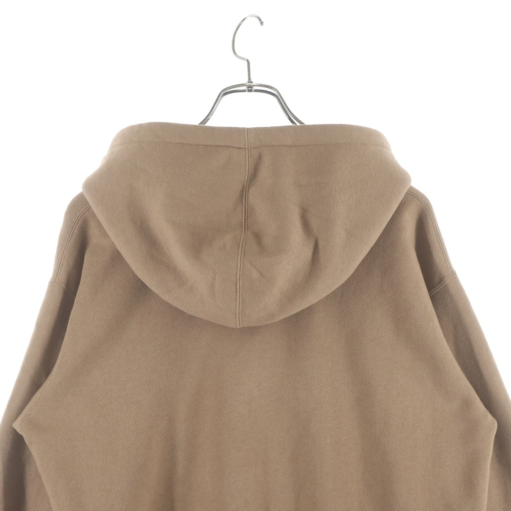 GUCCI(グッチ) 21SS ×THE NORTH FACE COTTON HOODIE ザノースフェイス コットンフロントロゴプリント プルオーバースウェットフーディー パーカー ブラウン 615061 XJDBY