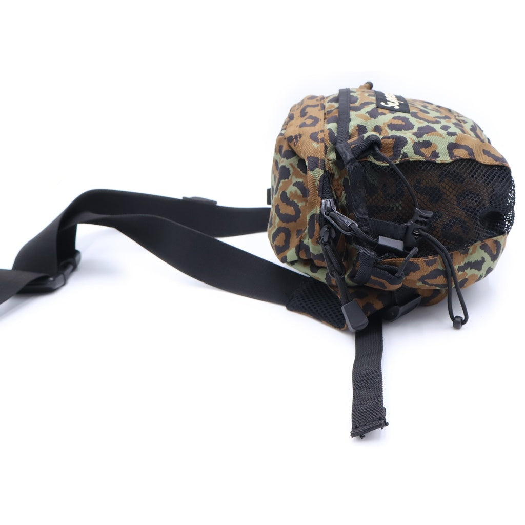 SUPREME(シュプリーム) 10SS Waist Bag Leopard Camo ボックスロゴ カモ レオパード ウエストボディバッグ カーキ