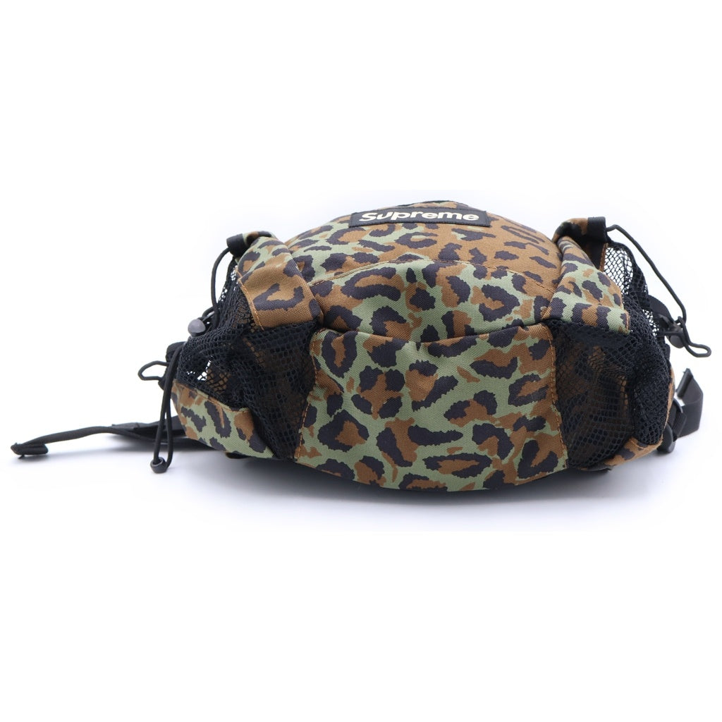SUPREME(シュプリーム) 10SS Waist Bag Leopard Camo ボックスロゴ カモ レオパード ウエストボディバッグ カーキ