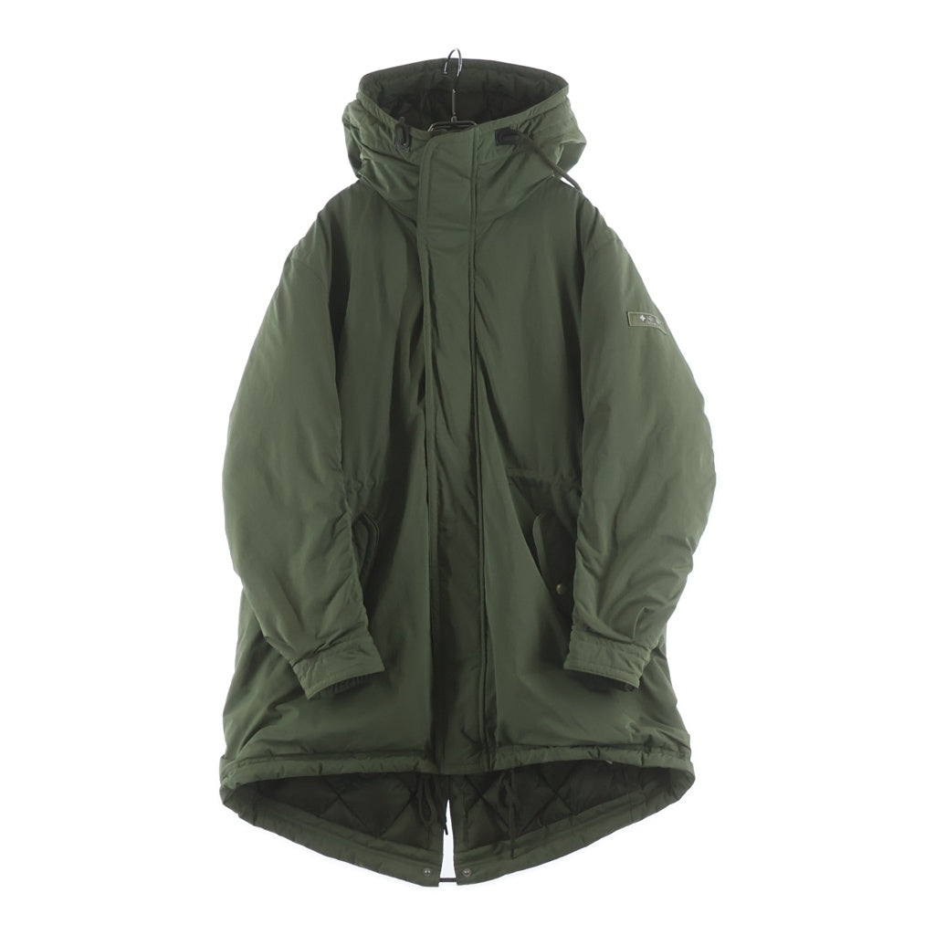 TATRAS(タトラス) 21AW フーデッド ダブルポケット ダウンコート カーキ MTAT21A4769-D