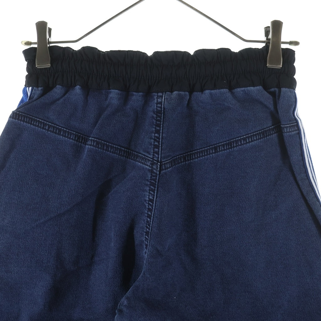 DIESEL(ディーゼル) D-ERINN-NE-J サイドライン ジョグジーンズ イージー ワイドデニムパンツ インディゴ レディース 00S6DZ