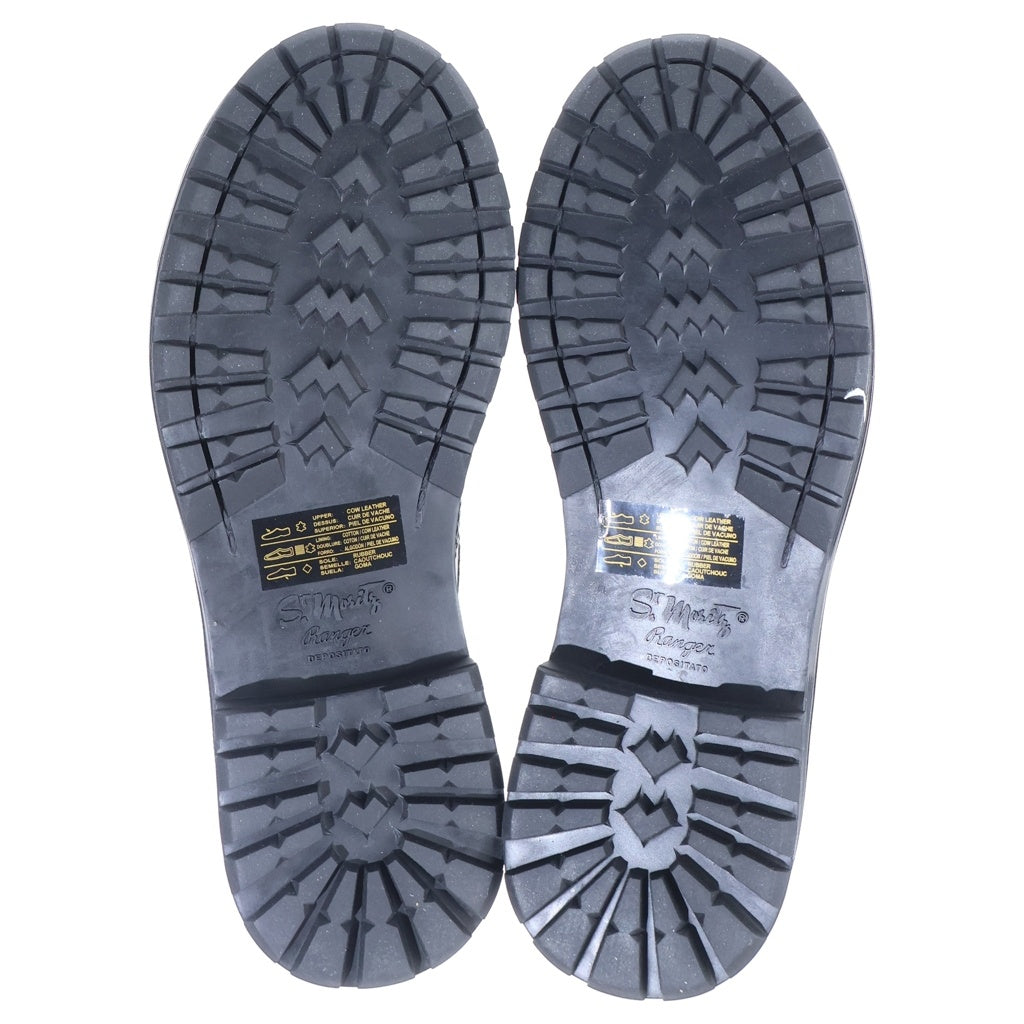 DIESEL(ディーゼル) D-ALABHAMA レザー レースアップ ワーキングブーツ ブラック レディース Y02732