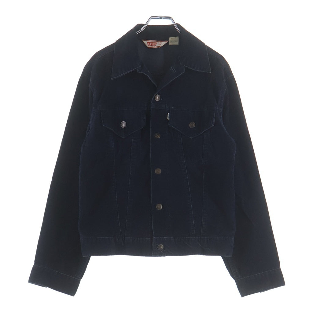 Levi's(リーバイス) 70S VINTAGE CORDUROY JACKET USA製 ヴィンテージ ボタン裏529 コーデュロイ ジャケット ネイビー 70505-1517