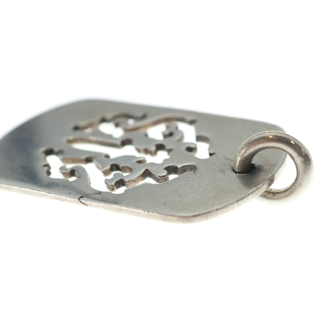 CHROME HEARTS(クロムハーツ) OLD D TAG LRG DAGGER オールド ヴァインダガーカットアウトドッグタグ ラージ ペンダントトップ シルバー BCA240