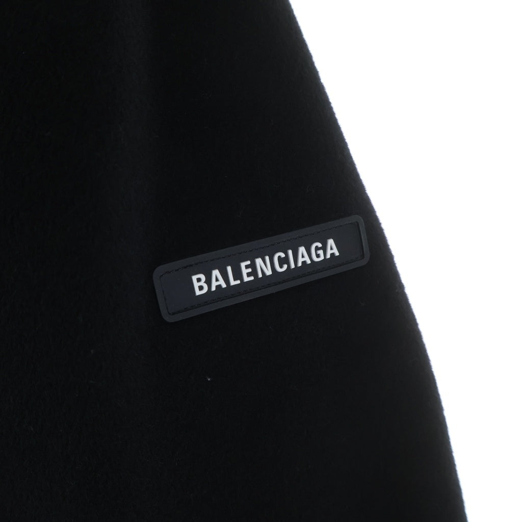 BALENCIAGA(バレンシアガ) Skater Tailored Coat ウール スケーター テーラードロングコート ブラック 768973 TPU03