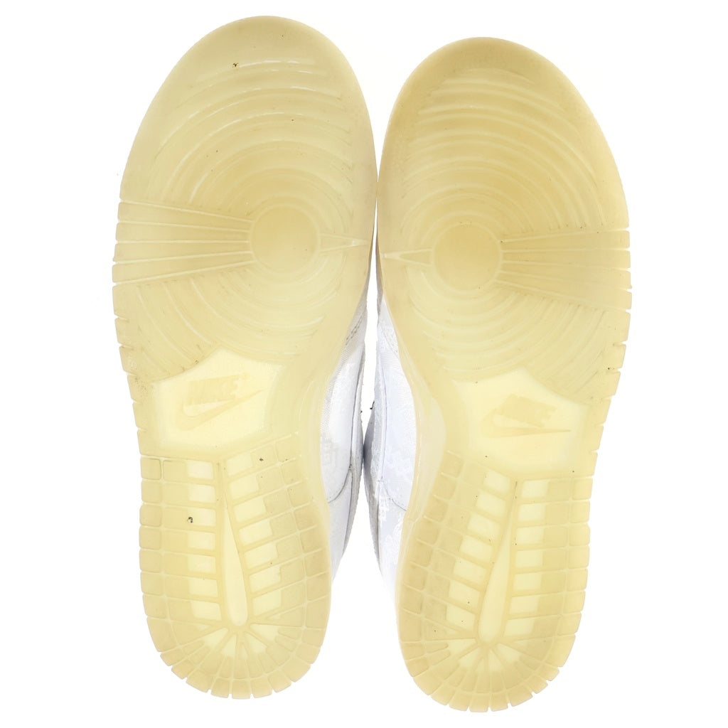 NIKE(ナイキ) ×CLOT ×FRAGMENT DESIGN DUNK LOW SP ダンク ローカットスニーカー ホワイト US9/27cm FN0315-110