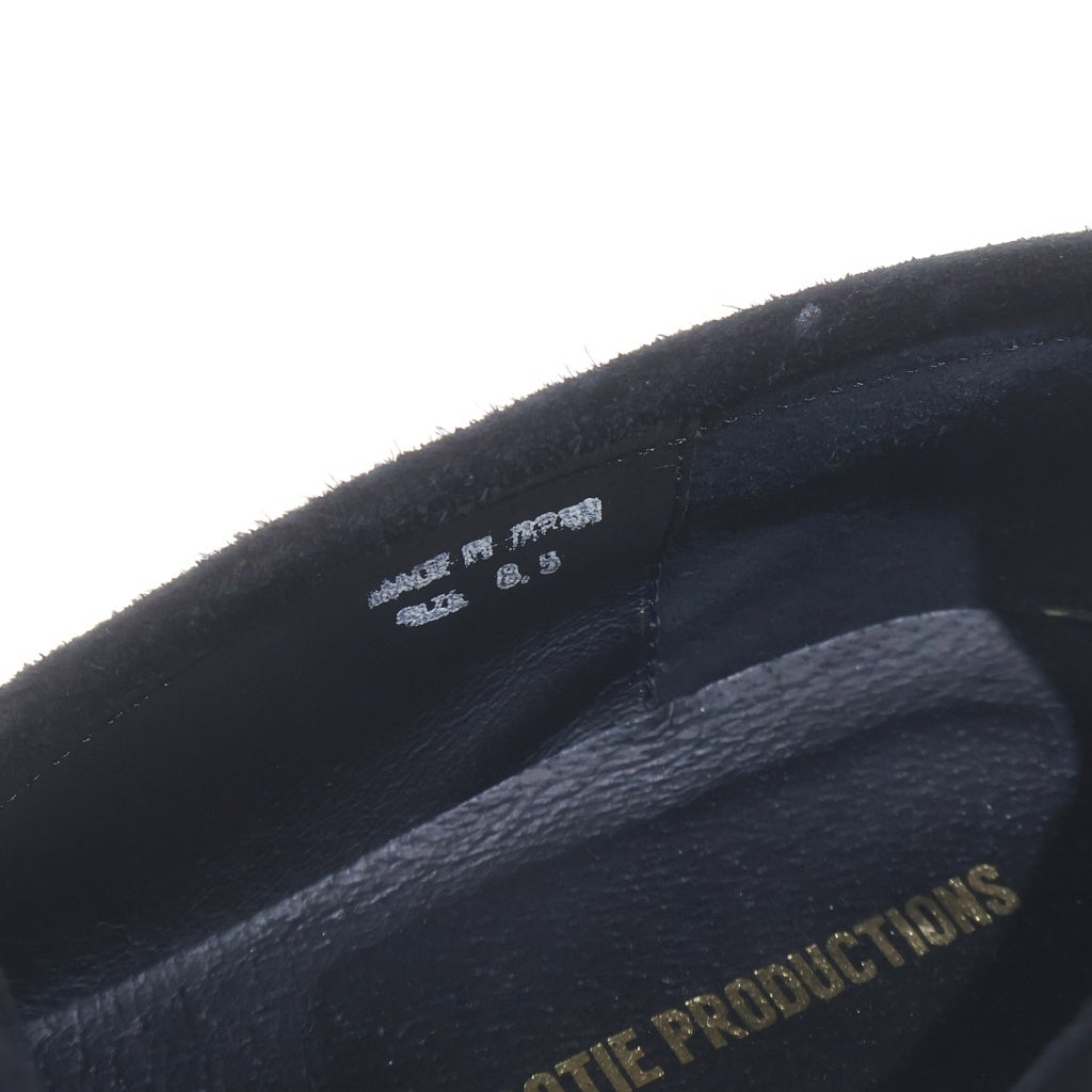 COOTIE PRODUCTIONS(クーティー プロダクションズ) RAZA HORSE SHOES ラザ ホーススエード ローファー シューズ ブラック US8.5/26.5
