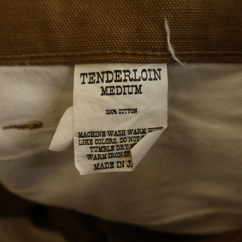 TENDERLOIN(テンダーロイン) T-BDP SHORTS ダックキャンバス ショーツ ハーフパンツ ブラウン