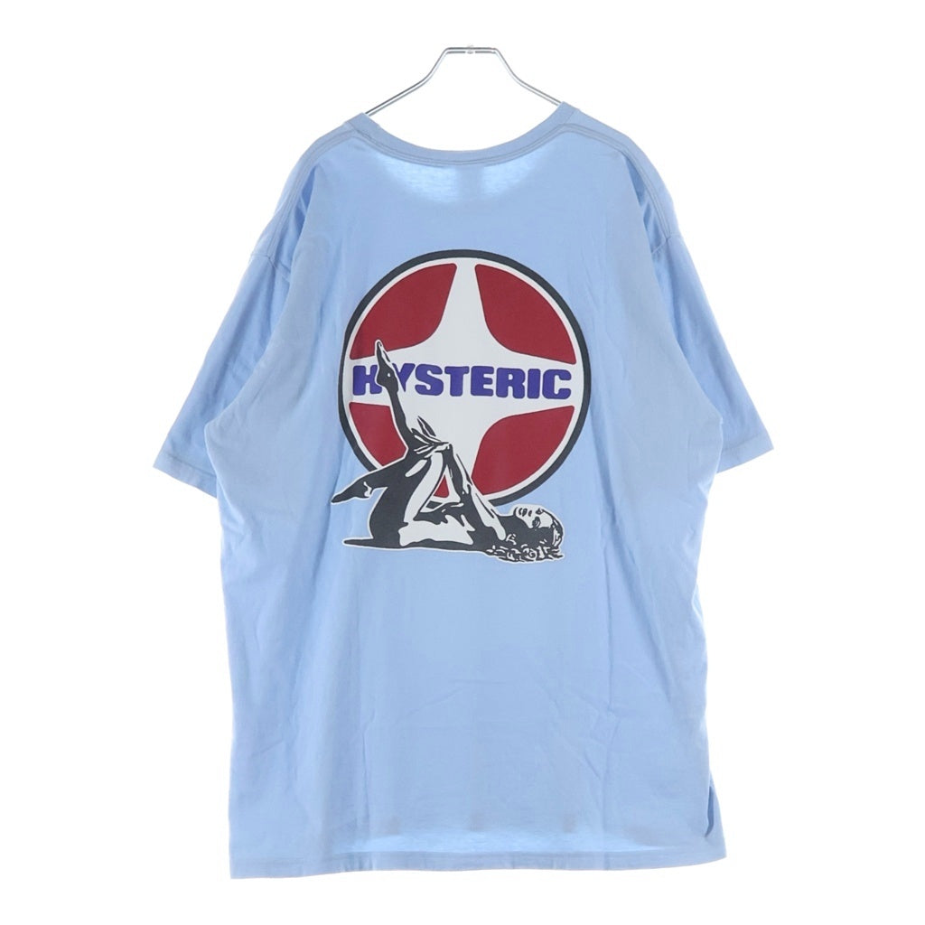 SUPREME(シュプリーム) 24AW ×HYSTERIC GLAMOUR Pin Up Tee ヒステリックグラマー ピンアップ クルーネック半袖Tシャツカットソー ブルー