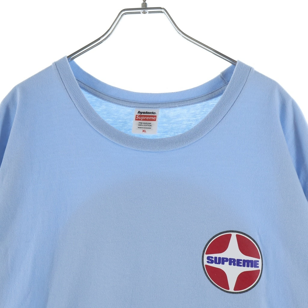 SUPREME(シュプリーム) 24AW ×HYSTERIC GLAMOUR Pin Up Tee ヒステリックグラマー ピンアップ クルーネック半袖Tシャツカットソー ブルー