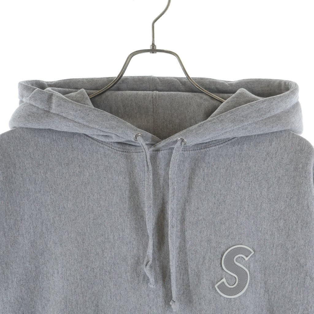 SUPREME(シュプリーム) 16SS 3M Reflective S Logo Hooded Sweatshirt リフレクティブ Sロゴ スウェット プルオーバーパーカー グレー