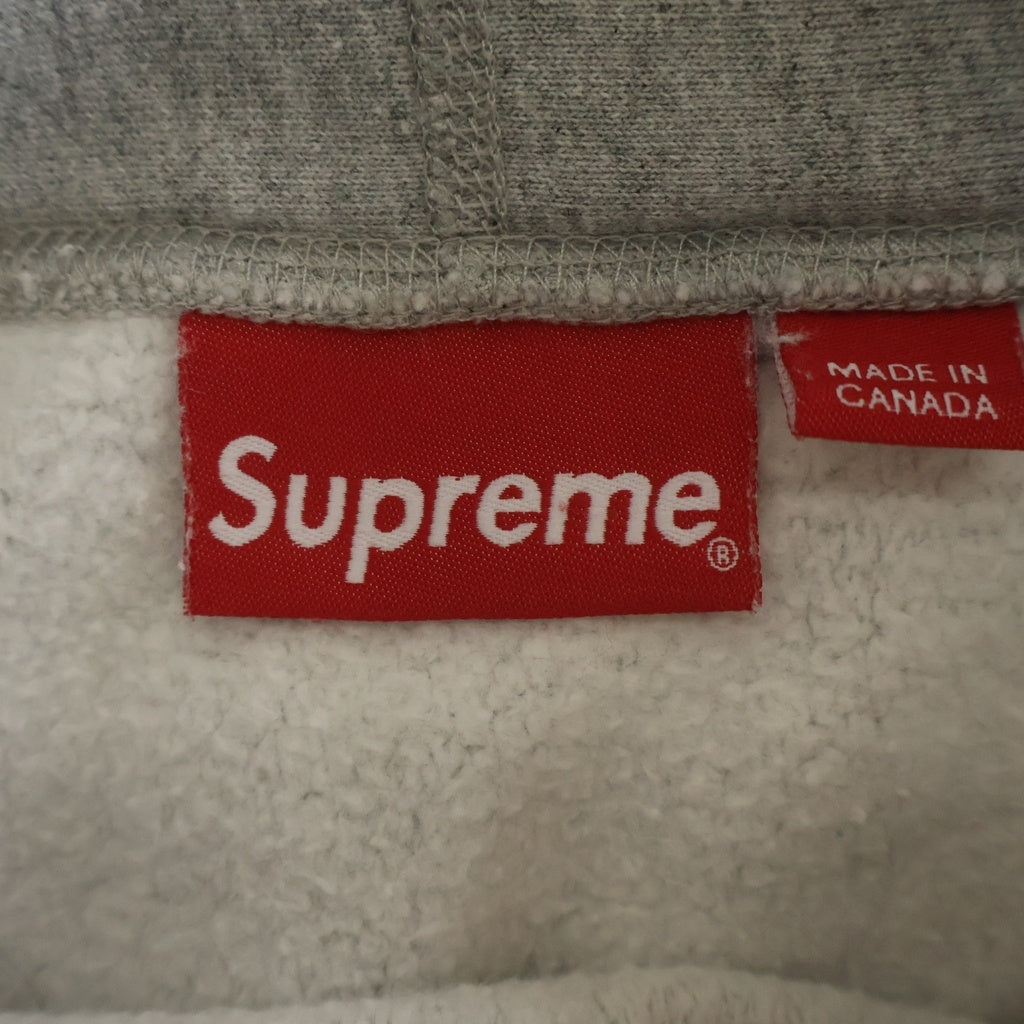 SUPREME(シュプリーム) 16SS 3M Reflective S Logo Hooded Sweatshirt リフレクティブ Sロゴ スウェット プルオーバーパーカー グレー