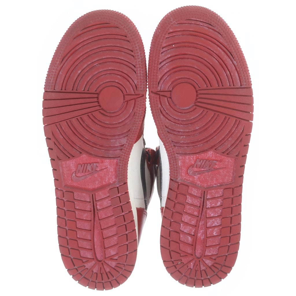 NIKE(ナイキ) GS AIR JORDAN 1 HIGH OG LOST & FOUND CHICAGO エアジョーダン1 OG ロストファウンド/シカゴ ハイカットスニーカー レディース US6.5Y/24.5cm FD1437-612