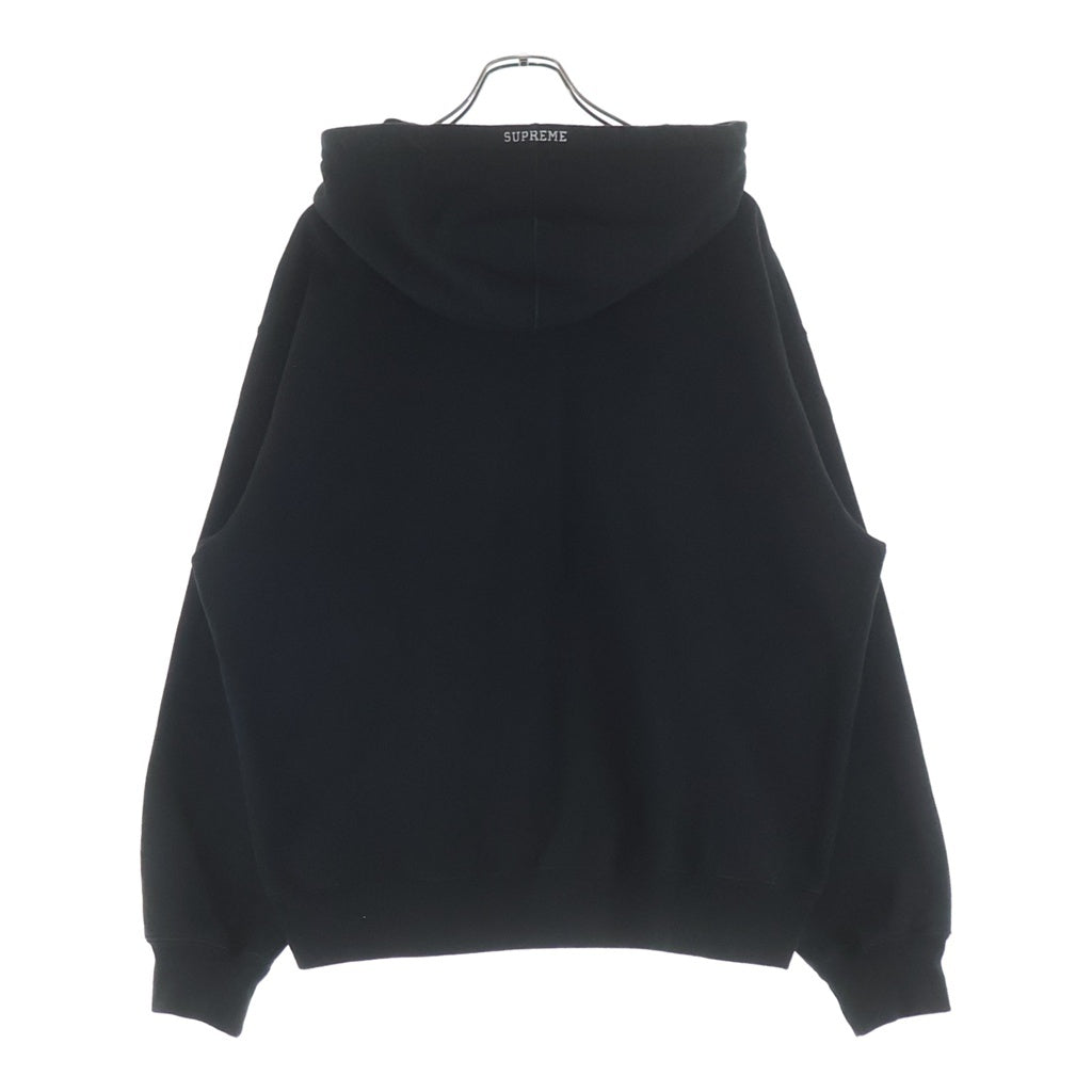SUPREME(シュプリーム) 24AW S Logo Zip Up Hooded Sweatshirt Sロゴ スウェット ジップアップパーカー ブラック