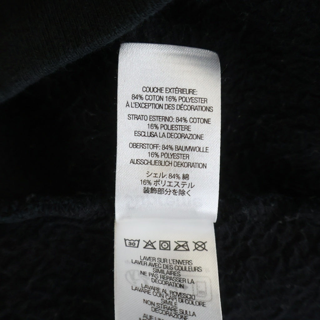 SUPREME(シュプリーム) 24AW S Logo Zip Up Hooded Sweatshirt Sロゴ スウェット ジップアップパーカー ブラック