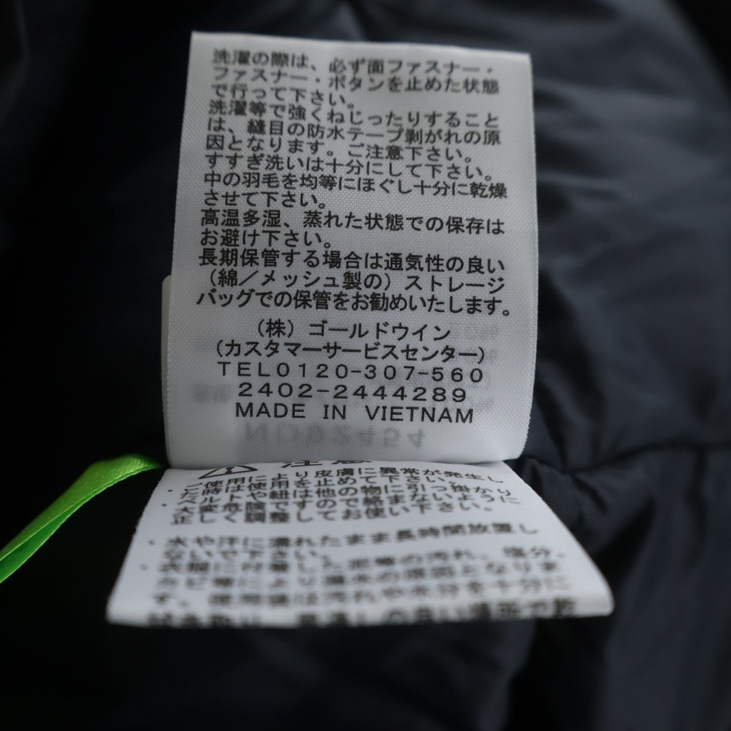 THE NORTH FACE(ザノースフェイス) MOUNTAIN DOWN JACKET GORE-TEX マウンテンダウンジャケット ゴアテックス ブラック ND92454