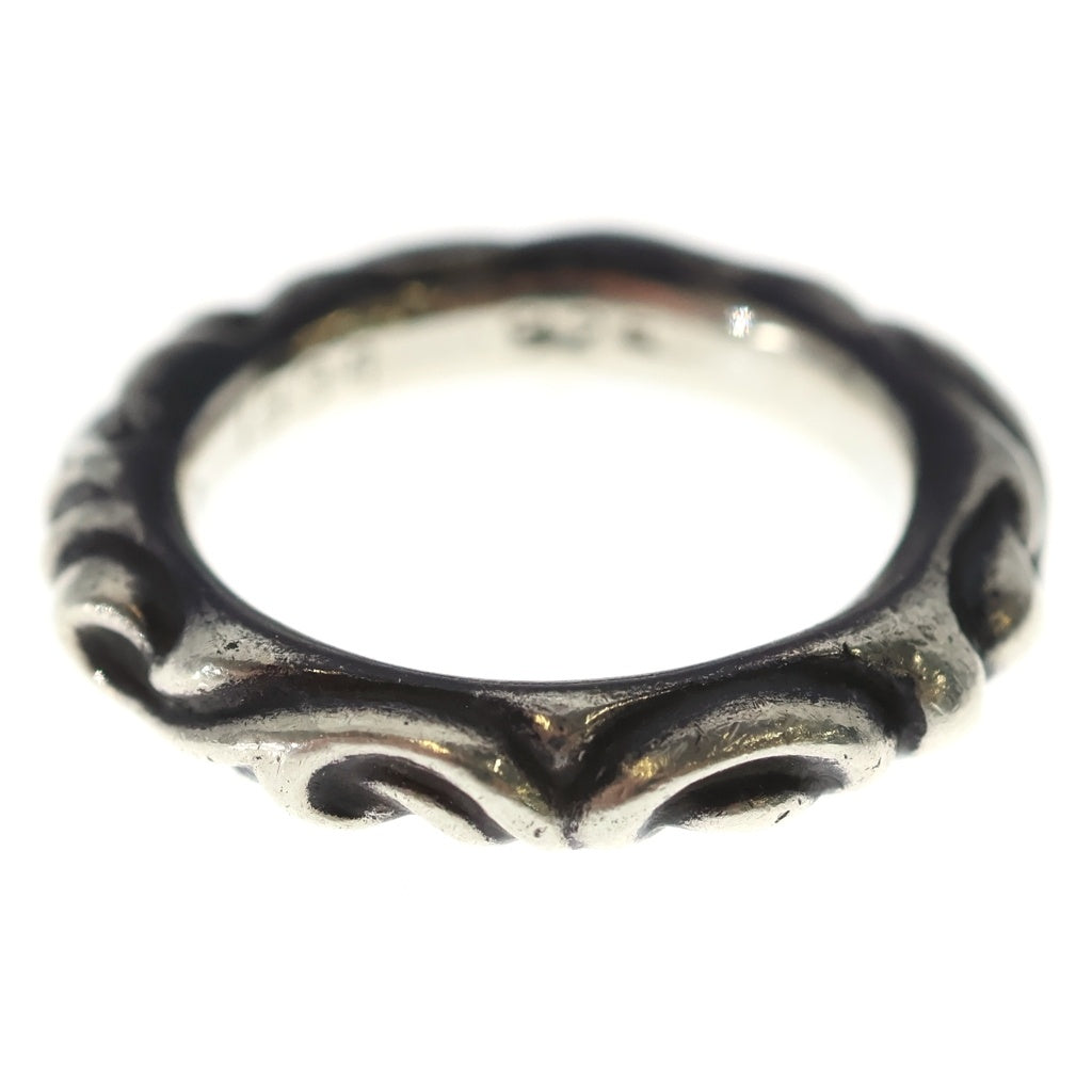 CHROME HEARTS(クロムハーツ) SCRL BAND スクロールバンド リング シルバー BCA351