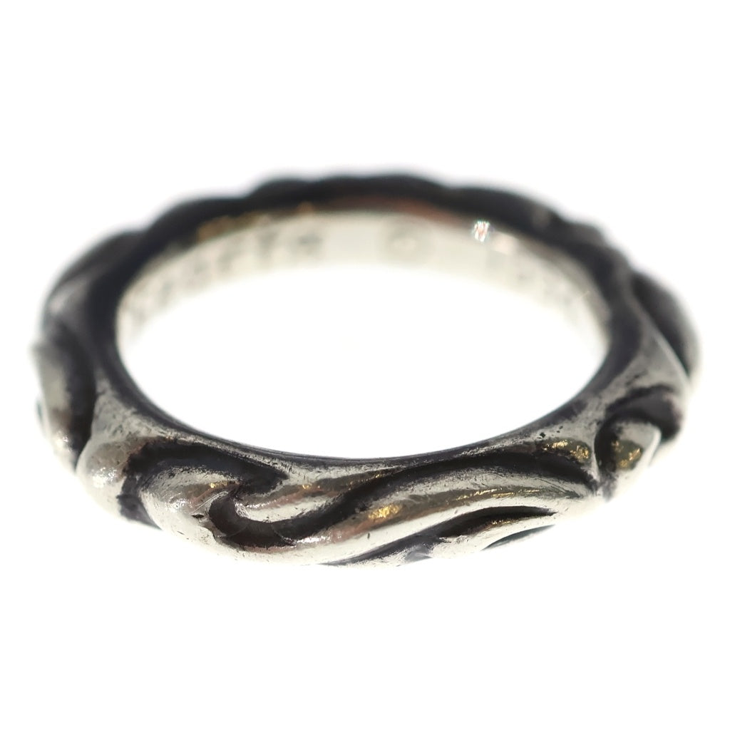 CHROME HEARTS(クロムハーツ) SCRL BAND スクロールバンド リング シルバー BCA351