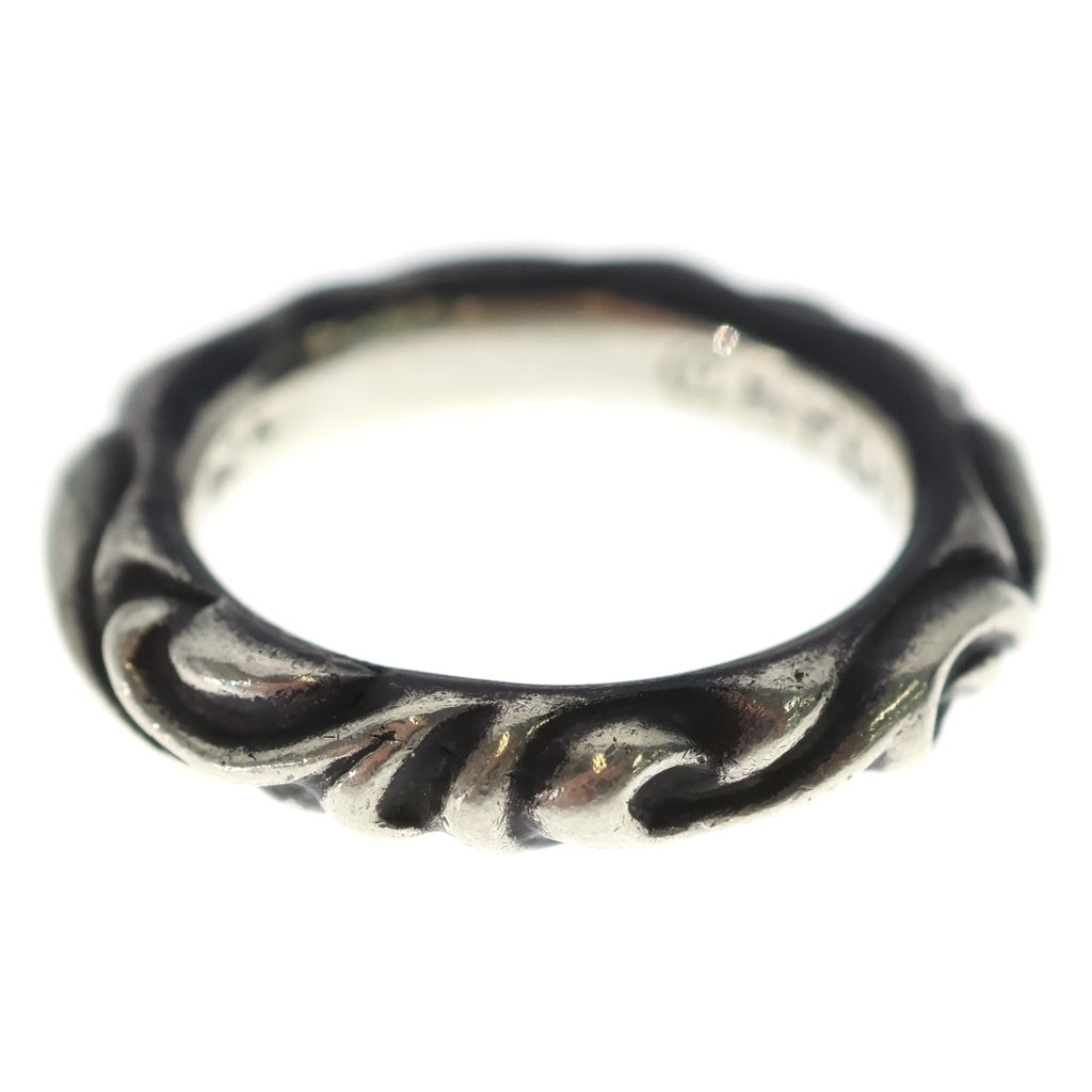 CHROME HEARTS(クロムハーツ) SCRL BAND スクロールバンド リング シルバー BCA351