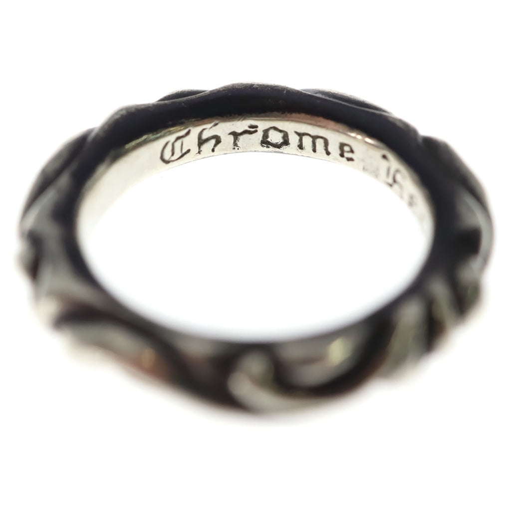 CHROME HEARTS(クロムハーツ) SCRL BAND スクロールバンド リング シルバー BCA351