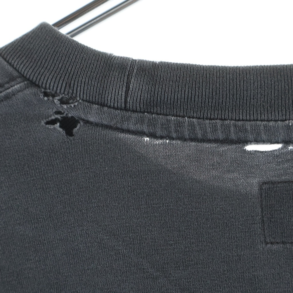 SUPREME(シュプリーム) 20SS Overdyed L/S Top オーバーダイ クルーネック長袖Tシャツ カットソー グレー