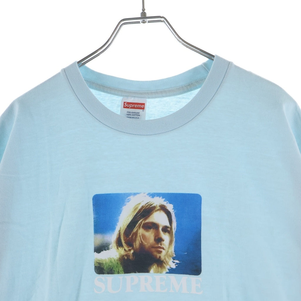 SUPREME(シュプリーム) 23SS Kurt Cobain Tee カートコバーン クルーネック半袖Tシャツ カットソー ライトブルー