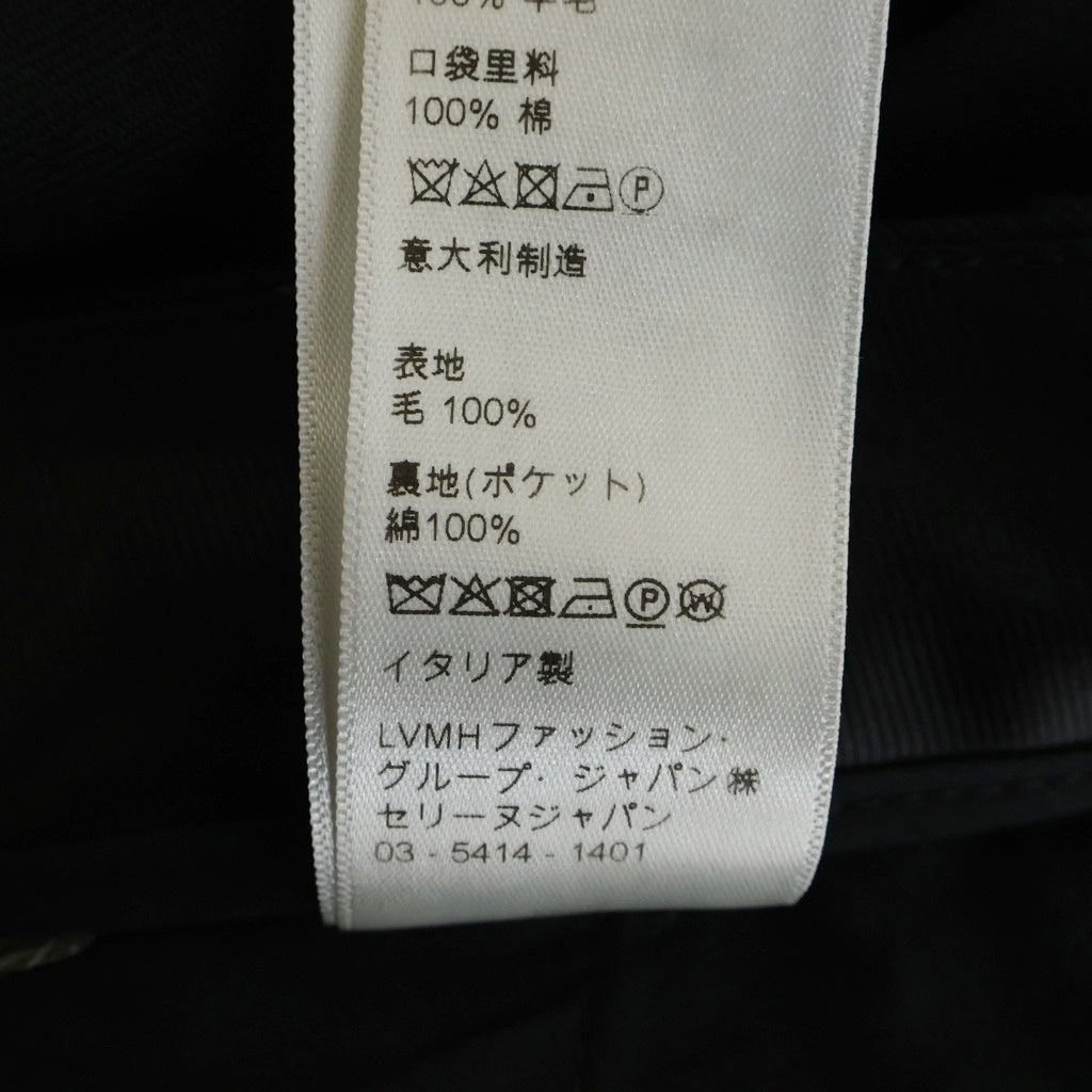 CELINE(セリーヌ) 21SS スケーターパンツ ワイドスラックス ブラック