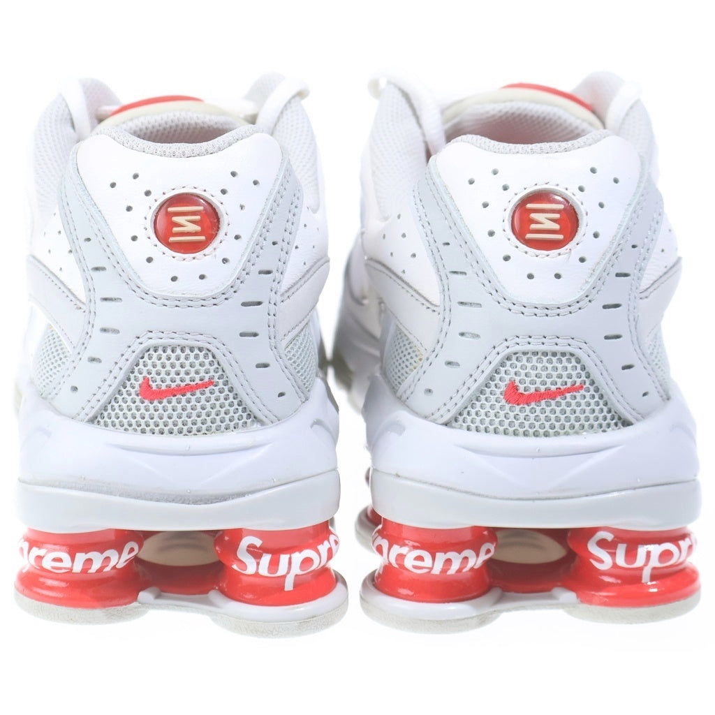 NIKE(ナイキ) ×SUPREME SHOX RIDE 2 シュプリーム ショックス ライド ローカットスニーカー ホワイト US10.5/28.5cm DN1615-100