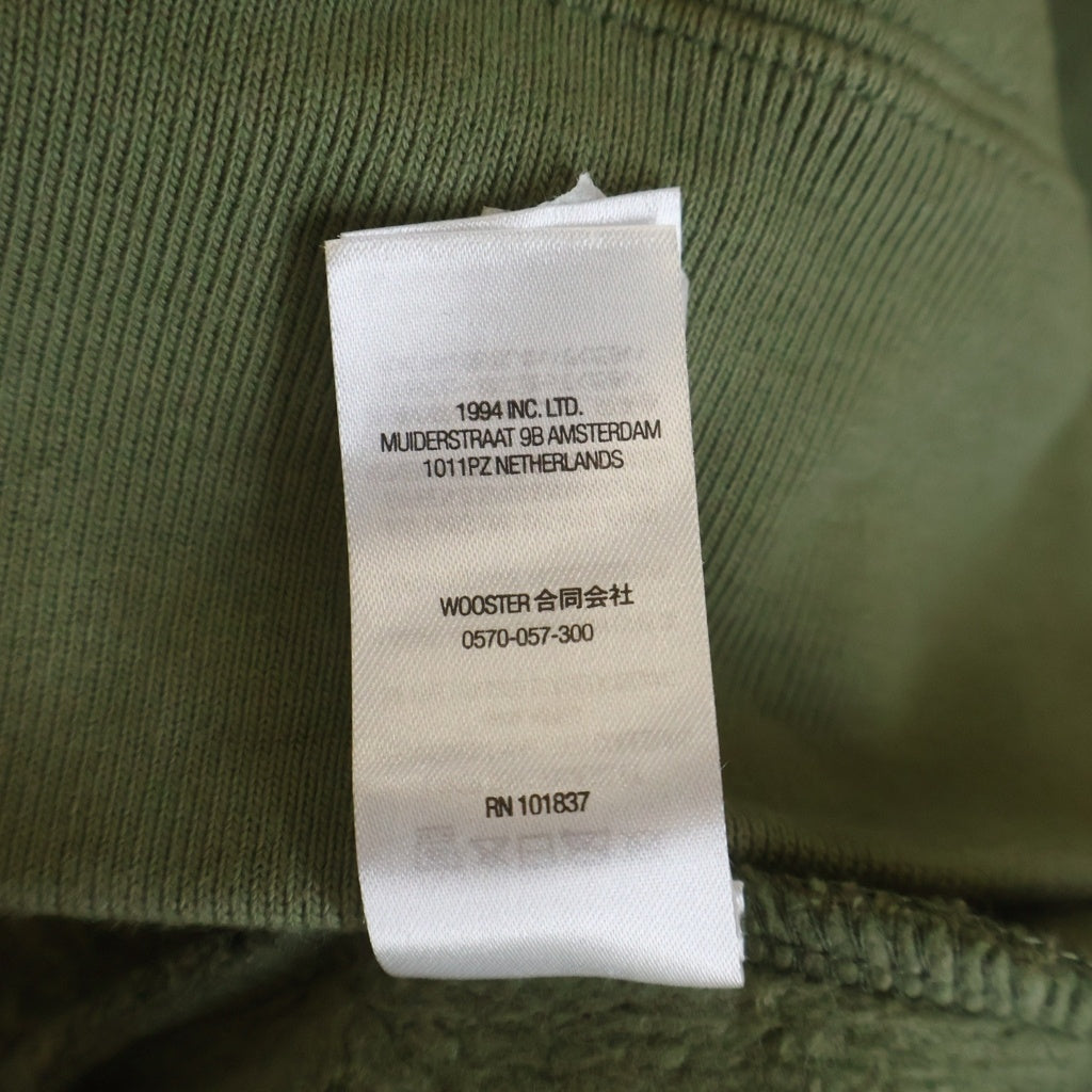 SUPREME(シュプリーム) 21AW Contrast Hooded Sweatshirt コントラスト フーデッド スウェットパーカー カーキレッド