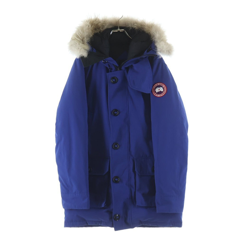 CANADA GOOSE(カナダグース) ×SOPHNET. BROOKFIELD PARKA ソフネット ブルックフィールドパーカ ファーフーデッド ダウンジャケット ブルー 2304JM R/SOPH-156176