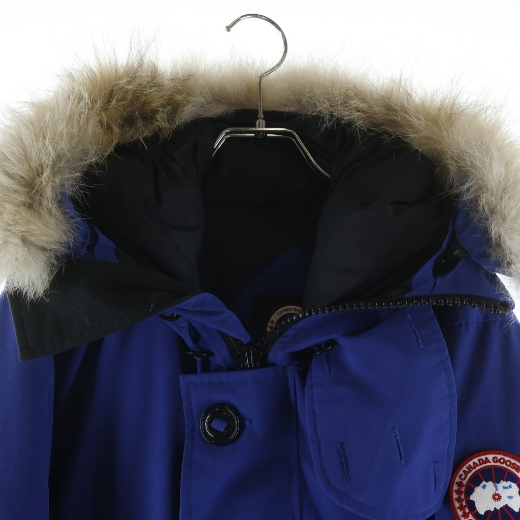 CANADA GOOSE(カナダグース) ×SOPHNET. BROOKFIELD PARKA ソフネット ブルックフィールドパーカ ファーフーデッド ダウンジャケット ブルー 2304JM R/SOPH-156176