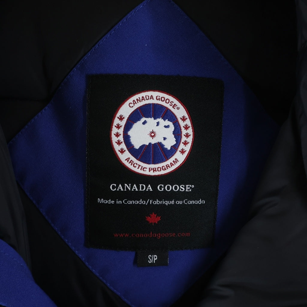 CANADA GOOSE(カナダグース) ×SOPHNET. BROOKFIELD PARKA ソフネット ブルックフィールドパーカ ファーフーデッド ダウンジャケット ブルー 2304JM R/SOPH-156176