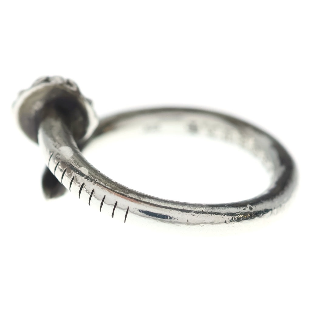 CHROME HEARTS(クロムハーツ) NAIL CRSBALL ネイル クロスボール リング シルバー BCA349