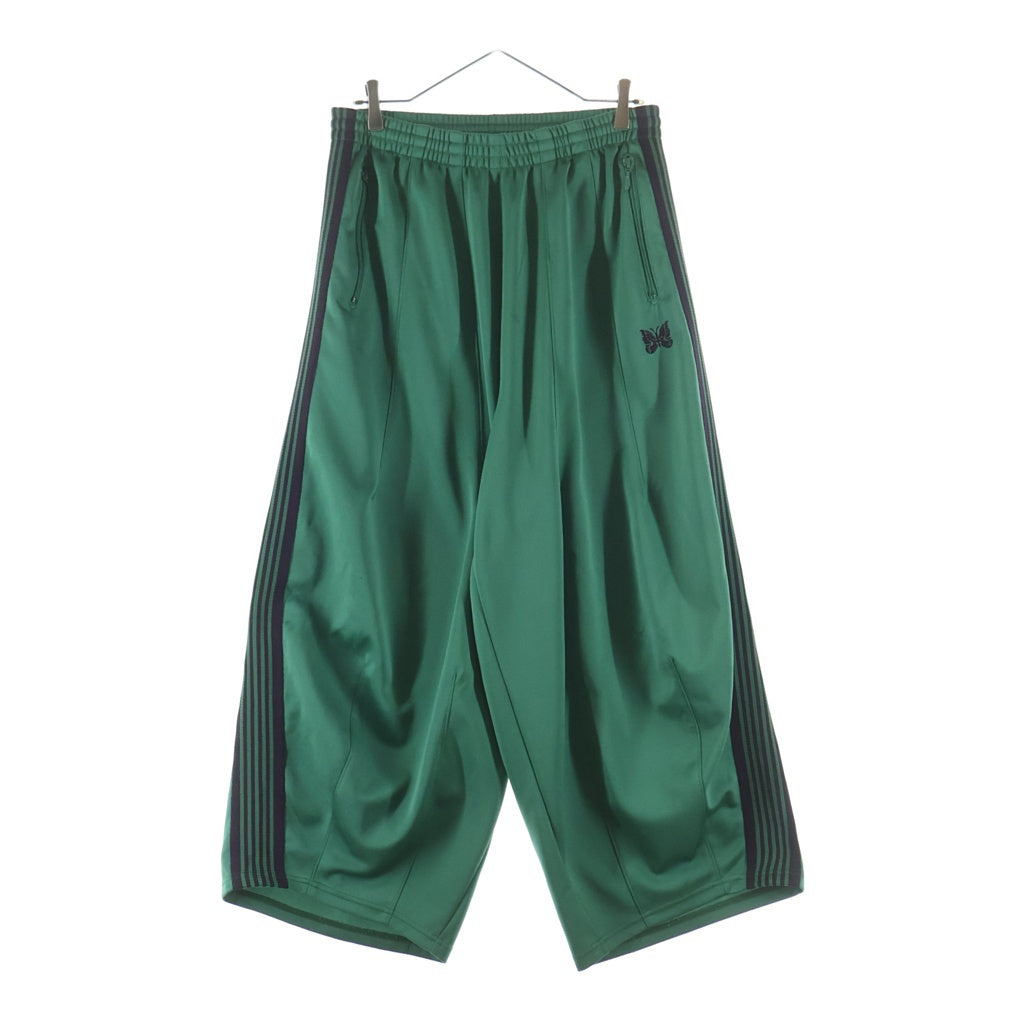 Needles(ニードルス) HD TRACK PANT ロゴデザイン ドローストリング トラックパンツ グリーン MR290