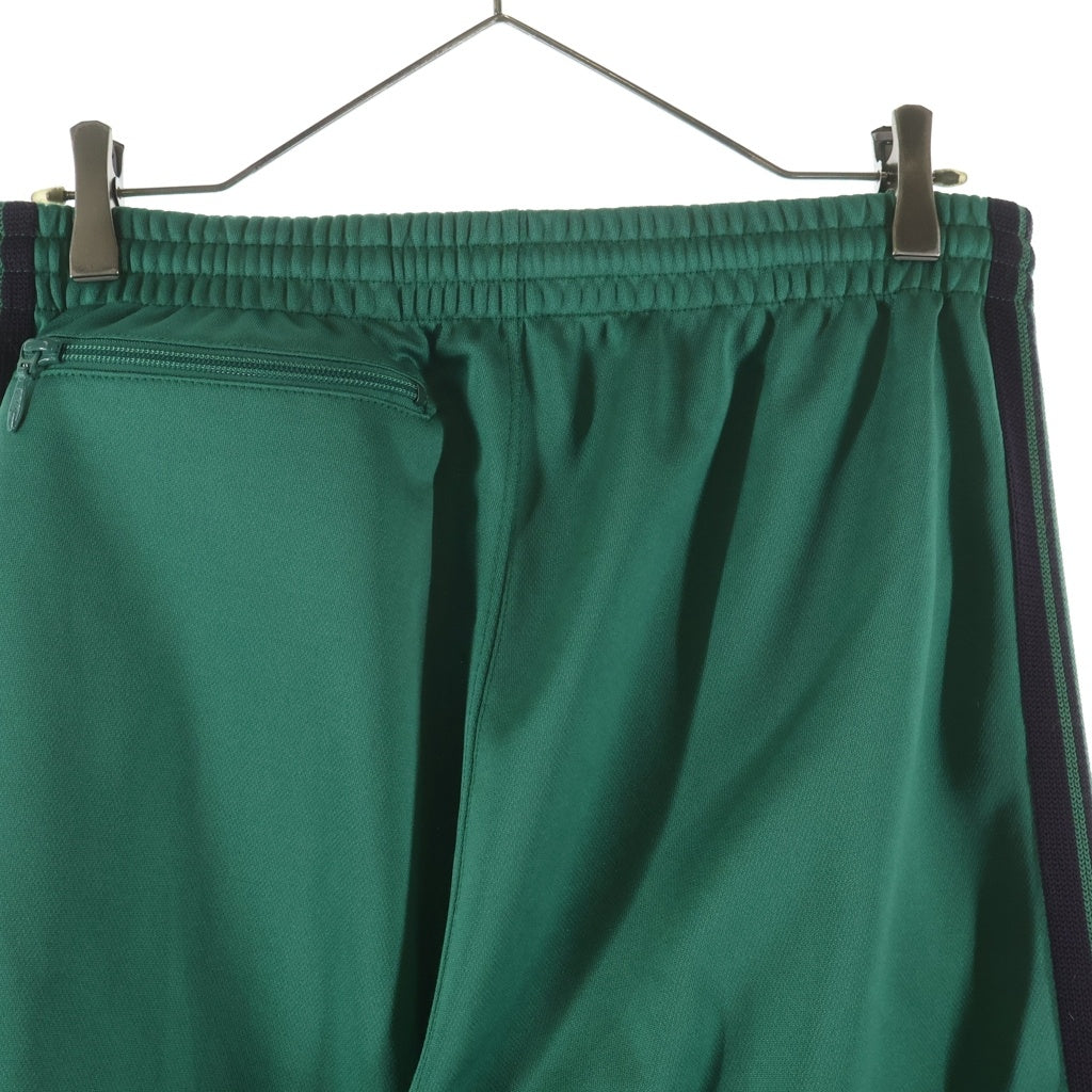 Needles(ニードルス) HD TRACK PANT ロゴデザイン ドローストリング トラックパンツ グリーン MR290