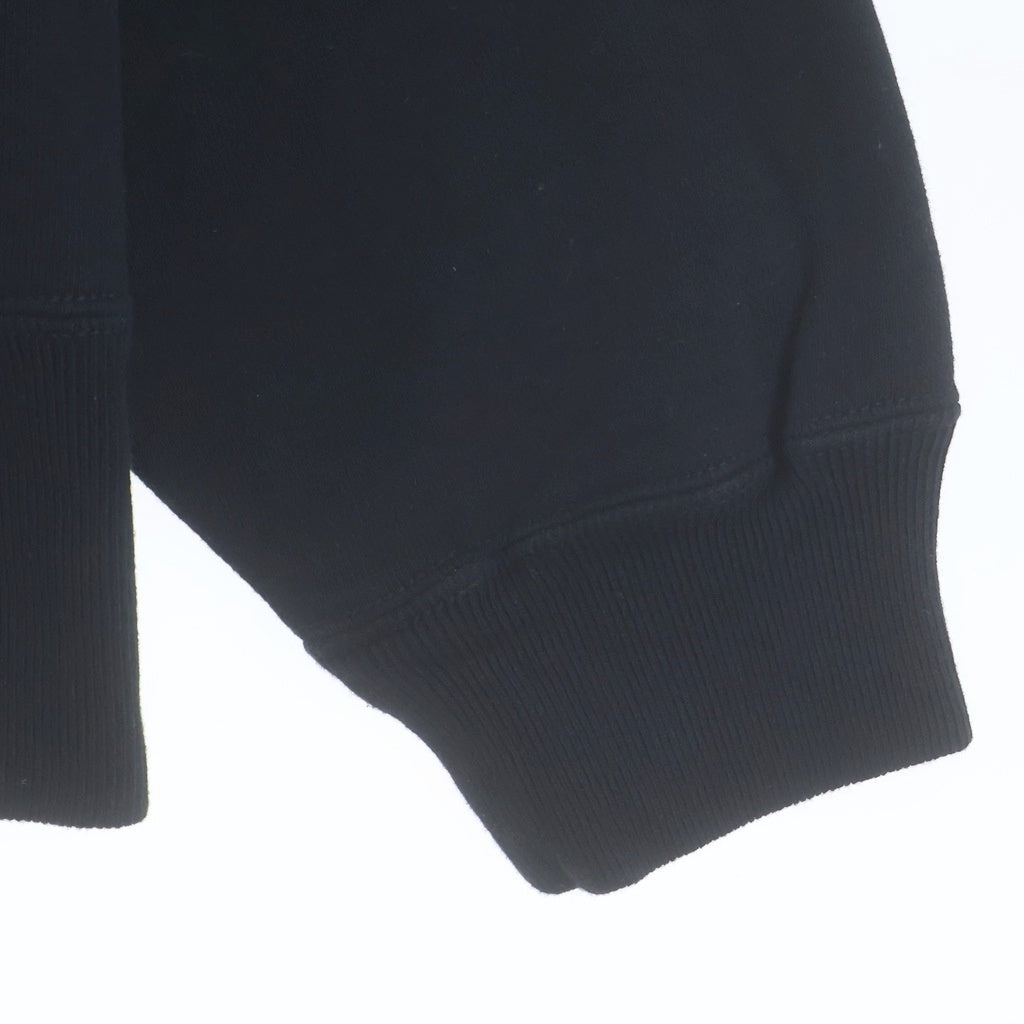 SAINT MICHAEL(セントマイケル) 25AW CRW NECK SWET クルーネックスウェットトレーナー ブラック SM-HR1-0000-044