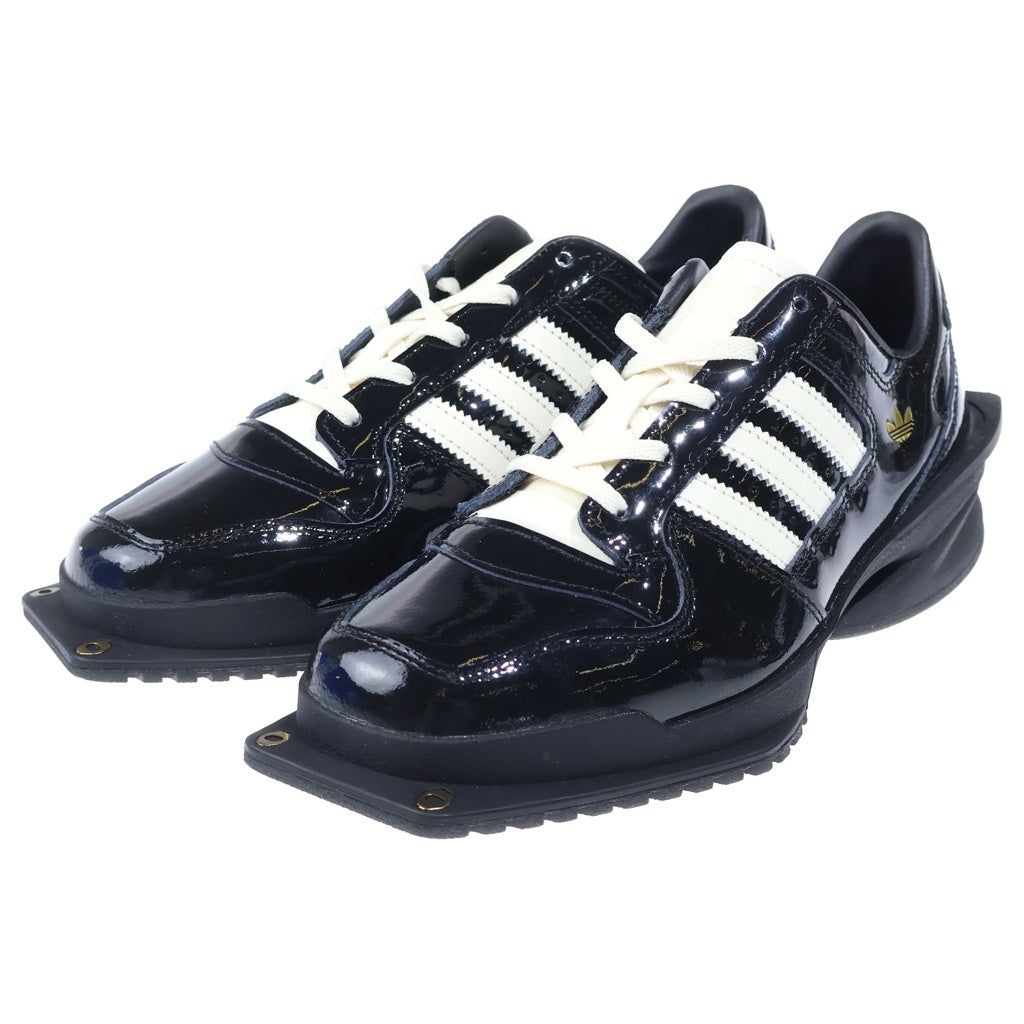 adidas(アディダス) Women's Forum Cubism Core Black Cream White フォーラムキュビズム コアブラック クリームホワイト レースアップ ローカットスニーカー レディース KI8452