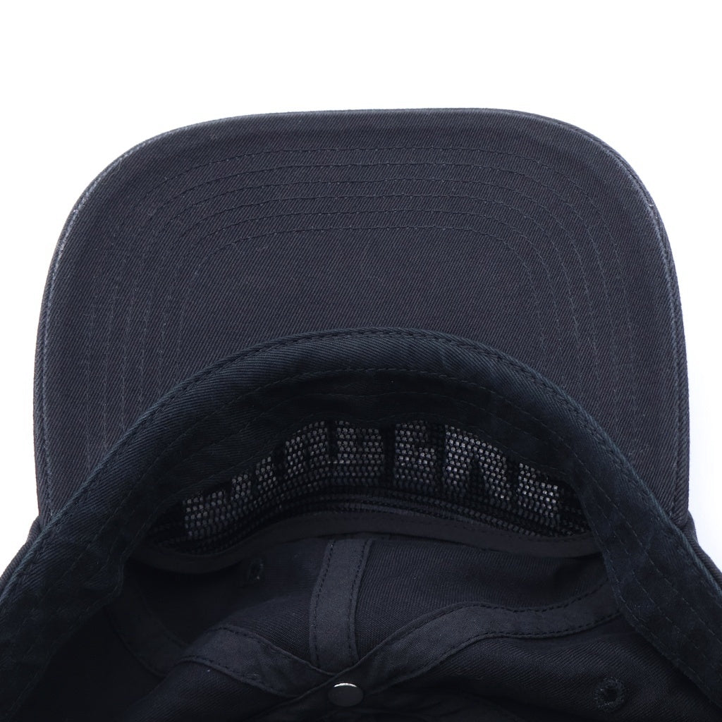 SUPREME(シュプリーム) 26SS Embroidered Money Logo 6-Panel エンブロイダリー マネーロゴ 6パネルキャップ 帽子 ブラック