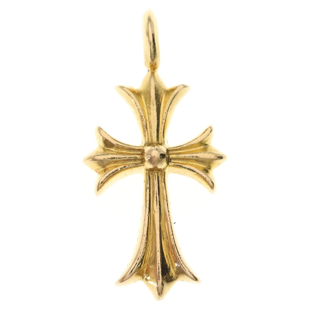 CHROME HEARTS(クロムハーツ) 22K TNY CRSF P/DIA タイニーファットクロス PAVEダイヤ ペンダントトップ ゴールドBCA033