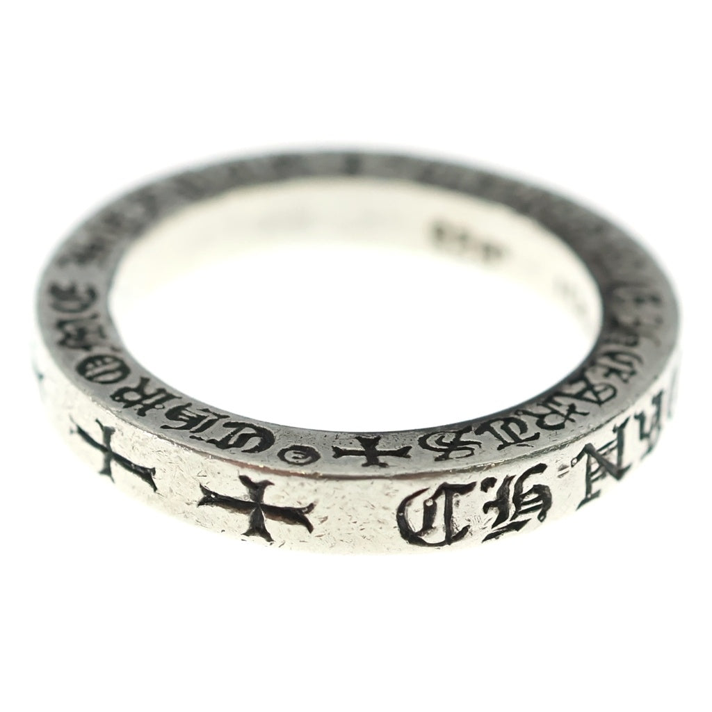CHROME HEARTS(クロムハーツ) 3mm SPACER FUCKYOU NYC ニューヨーク限定 3mm スペーサー ファックユー リング シルバーBCA333