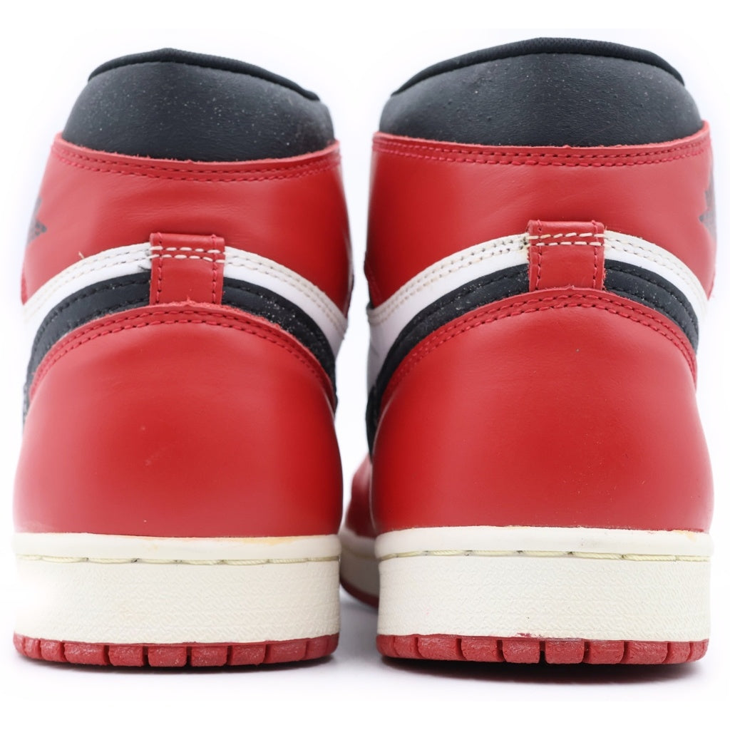NIKE(ナイキ) 【観賞用1994年製】AIR JORDAN 1 RETRO HIGH CHICAGO エアジョーダン レトロ シカゴ ハイカットスニーカー ホワイト/レッド US10/28cm 130207-101