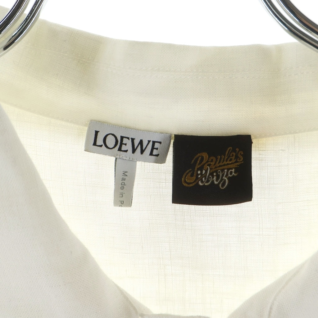 LOEWE(ロエベ) ANAGRAM POCKET SHIRT アナグラム ポケット リネン長袖